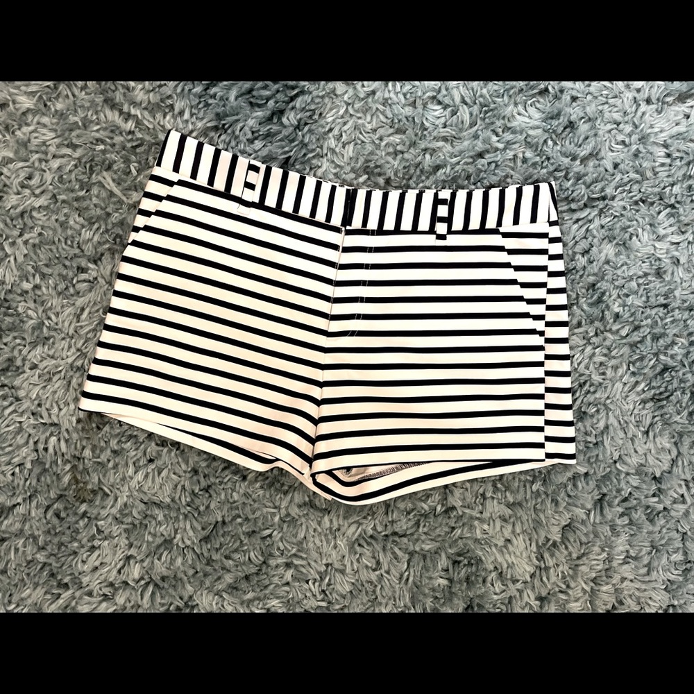 Classic Navy/White Striped Shorts